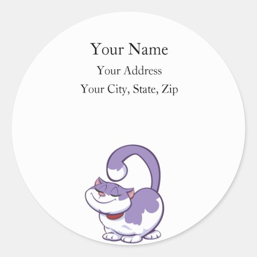 Zo voel ik me.... ronde sticker (Voorkant)