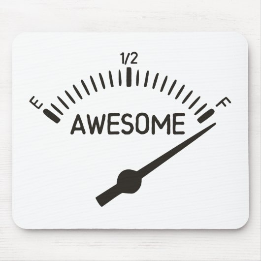 Zo vol van Geweldige kooi Muismat (Voorkant)