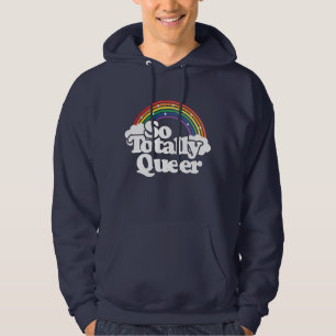 Zo volledig kweer - Pride regenboog - LGBTQ Hoodie