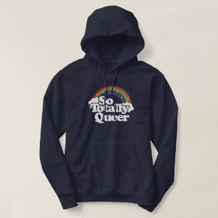 Zo volledig kweer - Pride regenboog - LGBTQ Hoodie