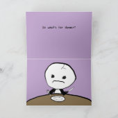 Zo wat voor de Kaart van het Diner is (Binnen)