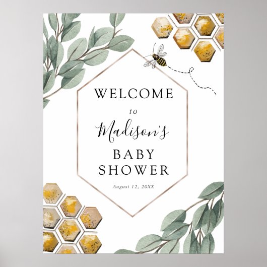 Zo weet je hoe je Eucalyptus Baby shower kunt zijn Poster (Voorkant)