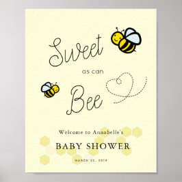 Zo weet u hoe u Baby shower kunt ontvangen Welkoms Poster