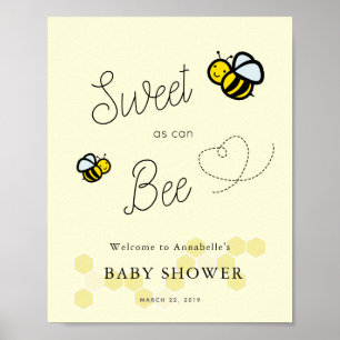 Zo weet u hoe u Baby shower kunt ontvangen Welkoms Poster