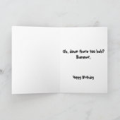 Zo werd u een paar grijze haren, geen grote kaart (Binnen)