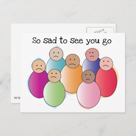 Zo zacht briefkaart (Voorkant / Achterkant)