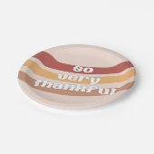 Zo zeer dankbare papieren Borden Bordje (Gekanteld)