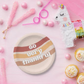 Zo zeer dankbare papieren Borden Papieren Bordje (Feest)