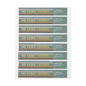 Zo zeer Merry Retro kleurrijke Stripes terugkeerad (Vel)