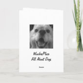 ZO ZIEK ALS EEN HOND TEGENWOORDIG? KAART (Achterkant)