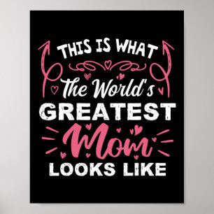 Zo ziet de grootste moeder van de wereld eruit poster