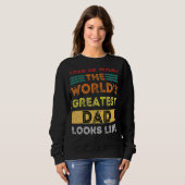 Zo ziet de grootste vader ter wereld eruit trui (Voorkant volledig)