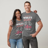 Zo ziet de wereld de grootste moeder er dag uit t-shirt (Unisex)