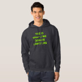 Zo ziet de ziekte van Lyme eruit Hoodie (Voorkant volledig)