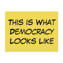 "Zo ziet democratie eruit", politieke secretaris-g