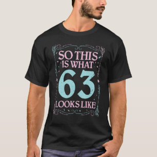 Zo ziet een 63-jarige eruit als een gelukkige gebo t-shirt