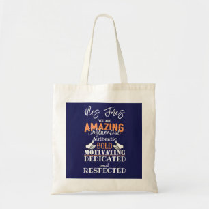 zo ziet een Amazing Teacher eruit als een cadeau Tote Bag