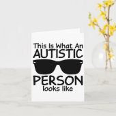 Zo ziet een autistisch persoon eruit kaart (Gele Bloem)