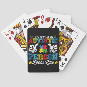 Zo ziet een autistisch persoon eruit pokerkaarten