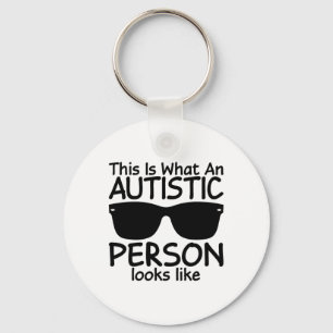Zo ziet een autistisch persoon eruit sleutelhanger