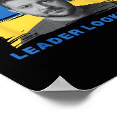 Zo ziet een echte leider eruit als Support Zele Poster (Hoek)