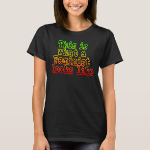 Zo ziet een feminist er zo uit t-shirt