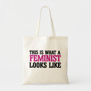 Zo ziet een feminist er zo uit tote bag