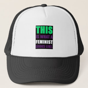 Zo ziet een feminist er zo uit trucker pet