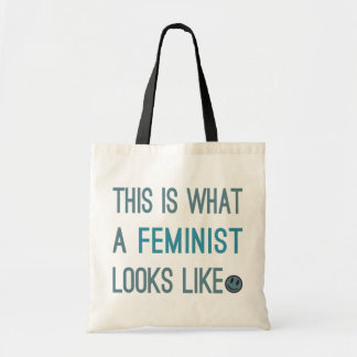 Zo ziet een feminist eruit als zakken tote bag
