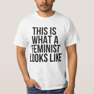 Zo ziet een feminist eruit - feminisme t-shirt