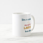 Zo ziet een geweldige advocaat er zo uit koffiemok (Voorkant rechts)