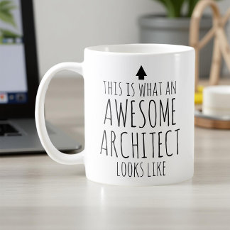 Zo ziet een Geweldige architect eruit Koffiemok