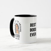 ZO ZIET EEN GEWELDIGE BAAS ERUIT FOTO MOK (Voorkant links)