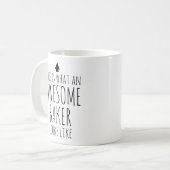 Zo ziet een Geweldige bakker eruit Koffiemok (Voorkant links)