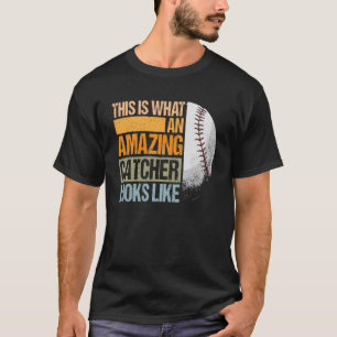 Zo ziet een geweldige catcher eruit als honkbal t-shirt