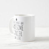 Zo ziet een Geweldige danser eruit Koffiemok (Voorkant links)