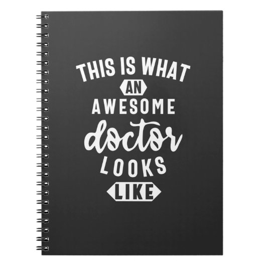 Zo ziet een Geweldige dokter er zo uit Notitieboek (Voorkant)