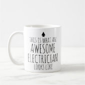 Zo ziet een Geweldige elektricien er zo uit Koffiemok (Links)
