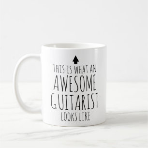 Zo ziet een Geweldige gitarist eruit Koffiemok