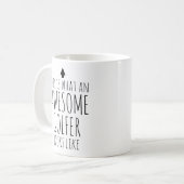 Zo ziet een Geweldige golfer eruit Koffiemok (Voorkant links)