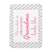 Zo ziet een Geweldige grootmoeder eruit Magneet (Verticaal)