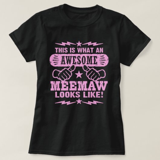 Zo ziet een Geweldige machine eruit T-shirt (Design voorkant)
