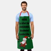 Zo ziet een Geweldige man eruit Schort (Gedragen)