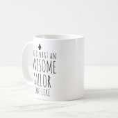 Zo ziet een Geweldige matroos eruit Koffiemok (Voorkant links)