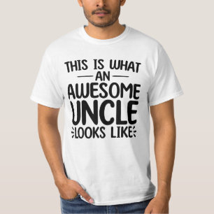 Zo ziet een Geweldige oom er zo uit T-shirt