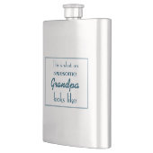 Zo ziet een Geweldige opa eruit Heupfles (Links)