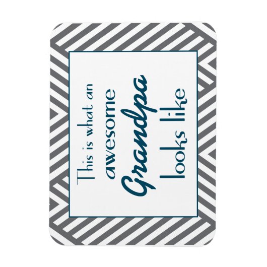 Zo ziet een Geweldige opa eruit Magneet (Verticaal)