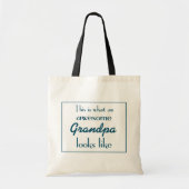 Zo ziet een Geweldige opa eruit Tote Bag (Voorkant)