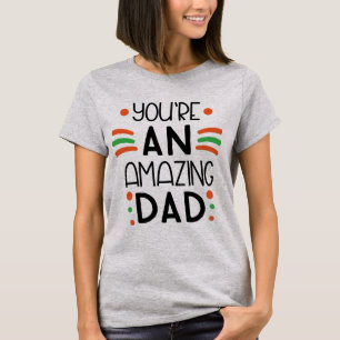 Zo ziet een Geweldige vader eruit als een T-shirt, T-shirt