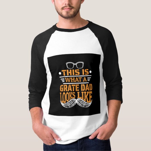 Zo ziet een geweldige vader eruit als Vaderdag T-shirt (Voorkant)